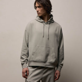 Italian Knit Hoodie in Fog | James Perse Los Angeles