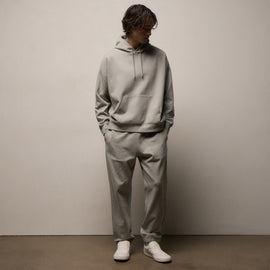 Italian Knit Hoodie in Fog | James Perse Los Angeles