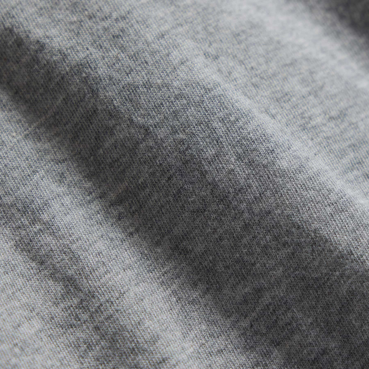 Short Sleeve V Neck in Heather Grey | James Perse Los Angeles