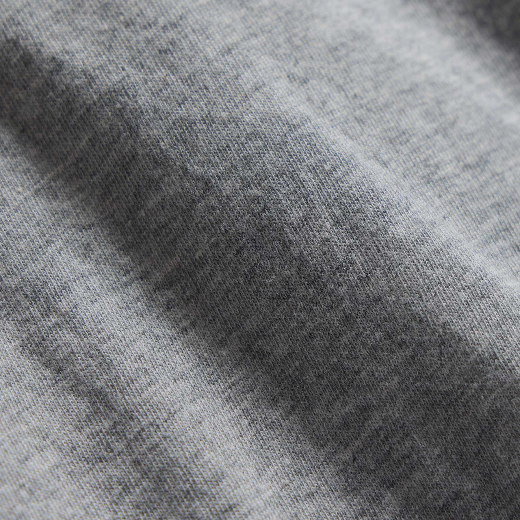 Short Sleeve V Neck in Heather Grey | James Perse Los Angeles