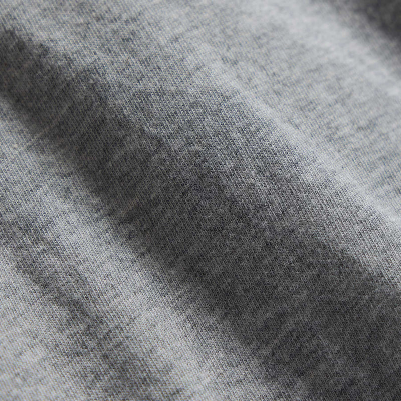 Short Sleeve V Neck in Heather Grey | James Perse Los Angeles