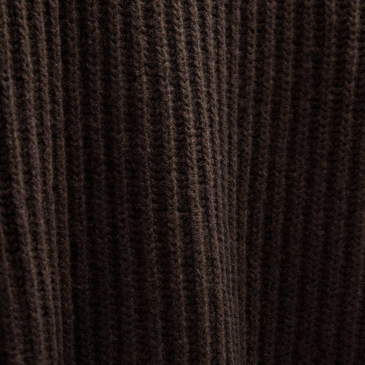 Zip Front Sweater in Kona/Black | James Perse Los Angeles