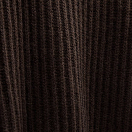 Zip Front Sweater in Kona/Black | James Perse Los Angeles FLAT