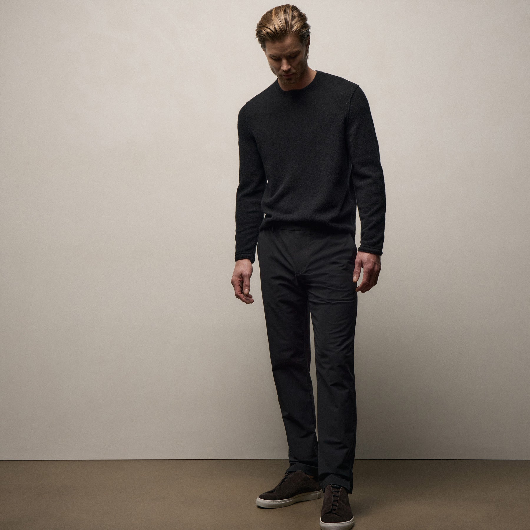 Golf Trouser in Black | James Perse Los Angeles