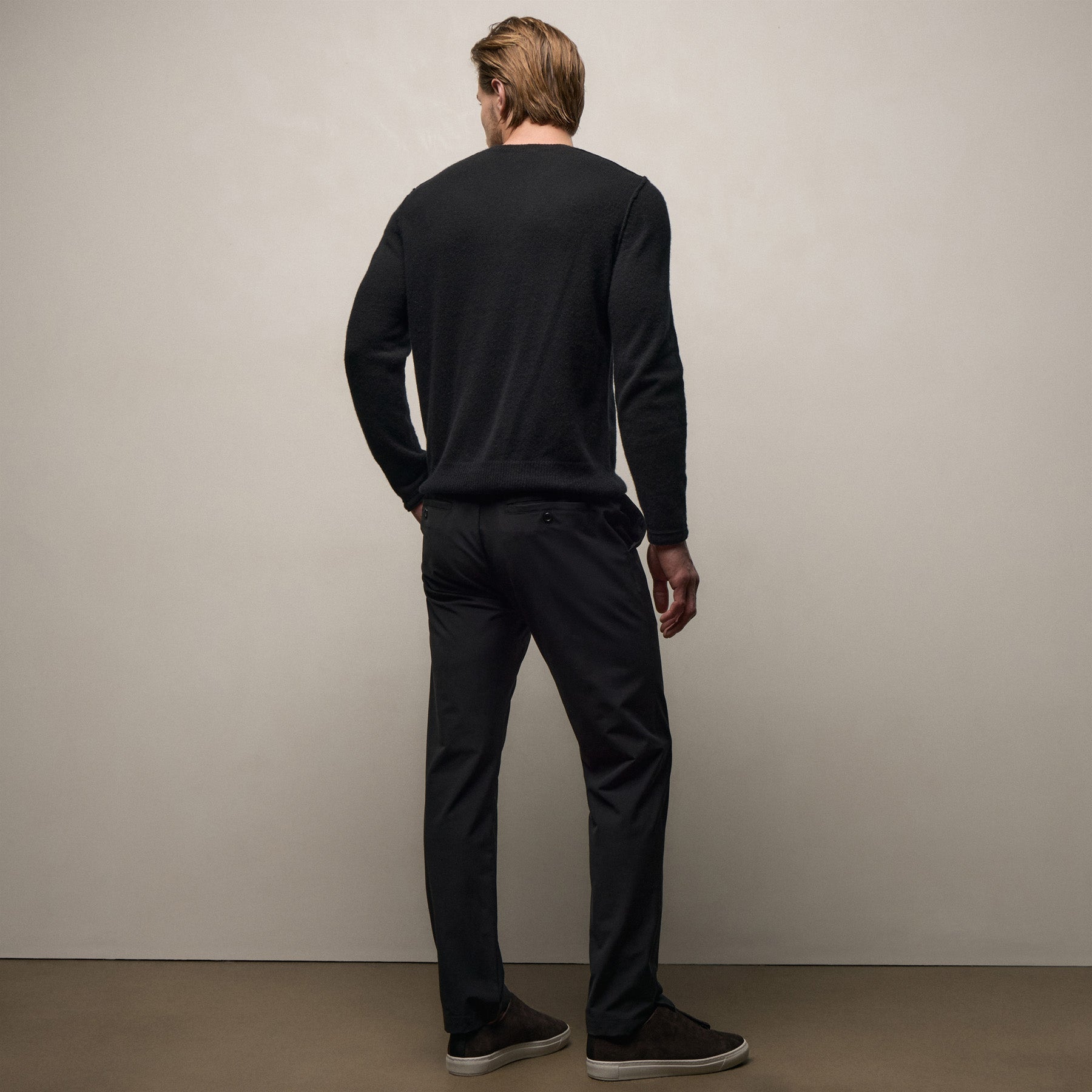 Golf Trouser in Black | James Perse Los Angeles