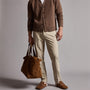 Performance Trouser in Sand | James Perse Los Angeles