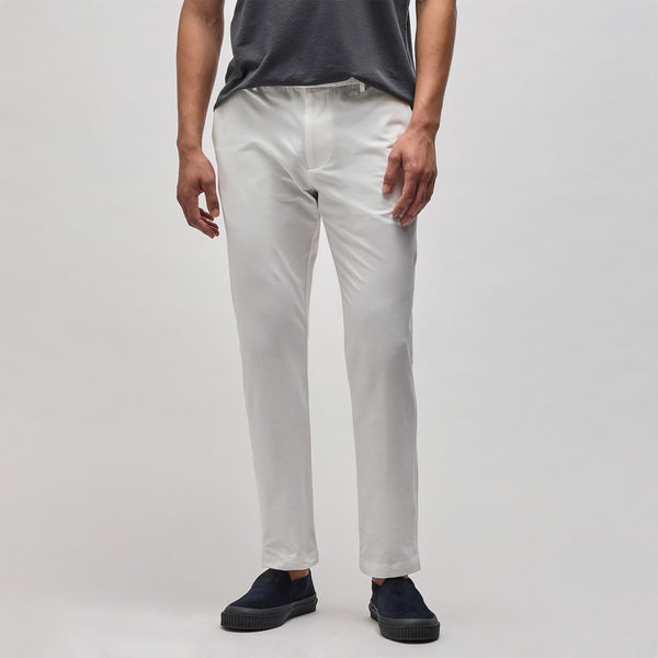 Golf Trouser in White | James Perse in Los Angeles