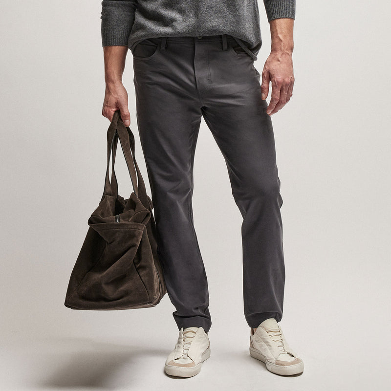 5 Pocket Performance Pant in Abyss | James Perse Los Angeles