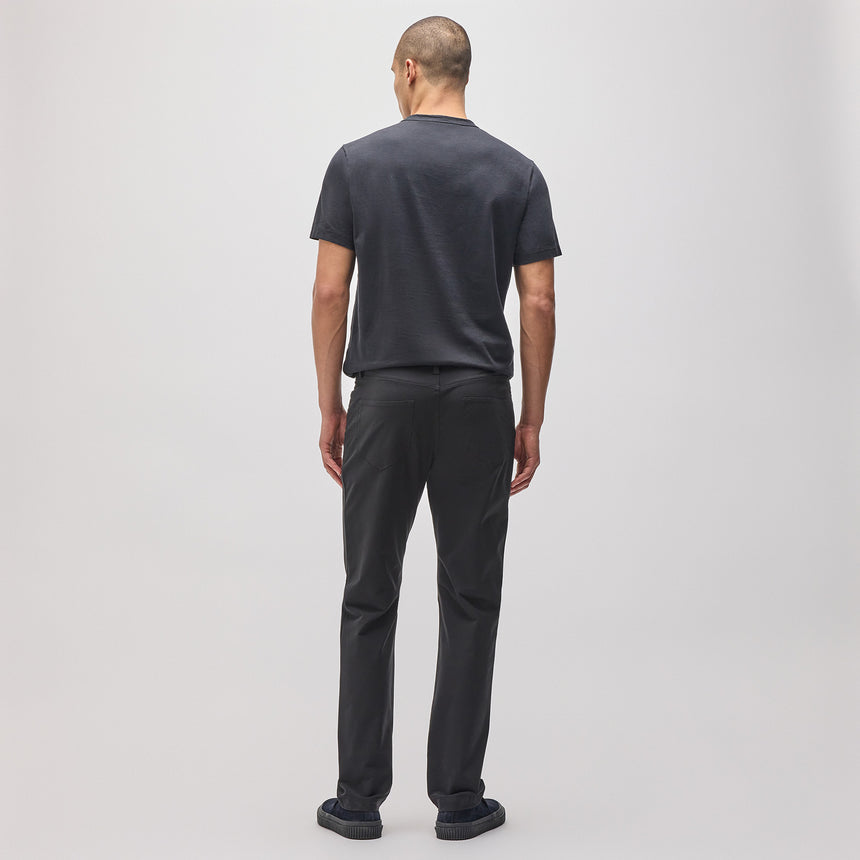 5 Pocket Performance Pant in Black | James Perse Los Angeles