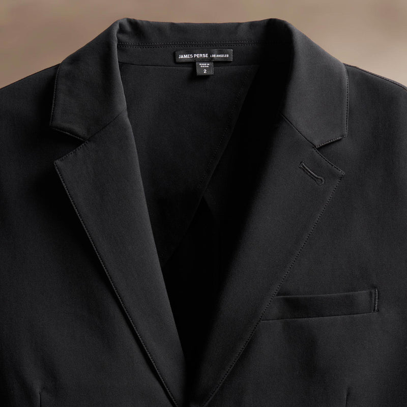 Performance Blazer in Black | James Perse Los Angeles FLAT