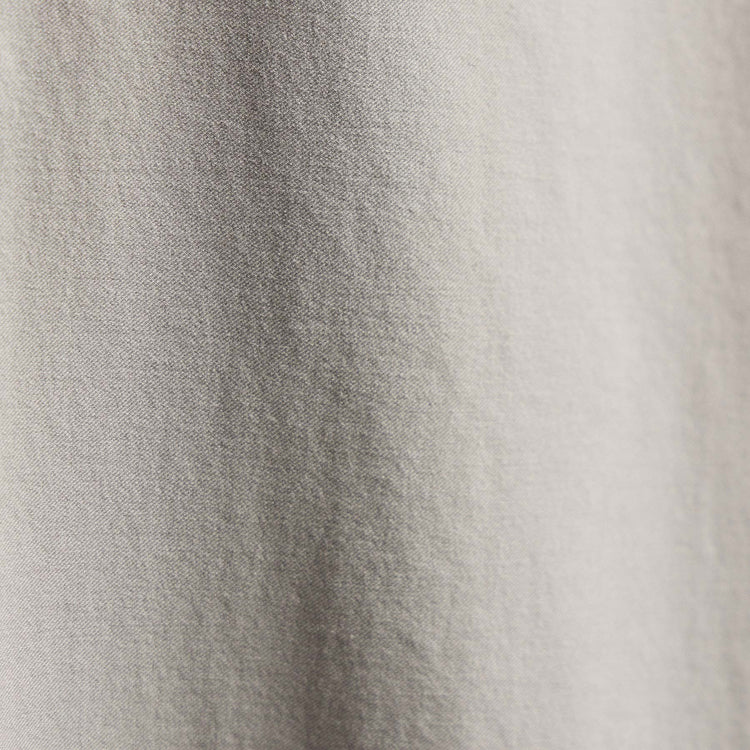 Cotton Half Zip Shell in Concrete | James Perse Los Angeles