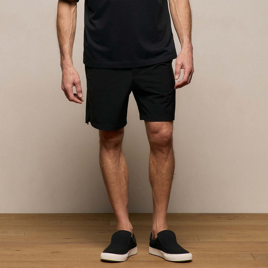 Golf Short in Black | James Perse Los Angeles