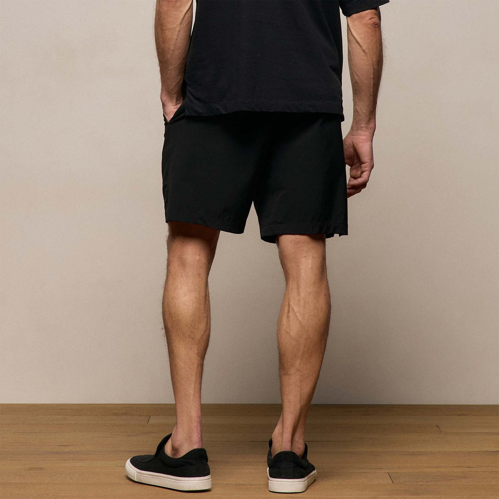 Golf Short in Black | James Perse Los Angeles