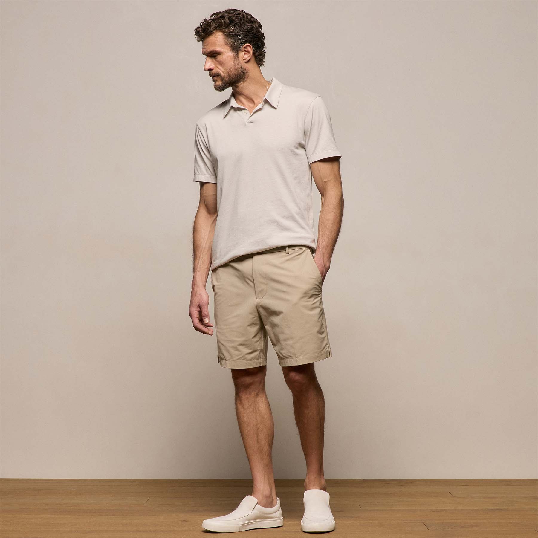 Golf Short in Sand | James Perse Los Angeles
