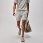Golf Short in White | James Perse Los Angeles