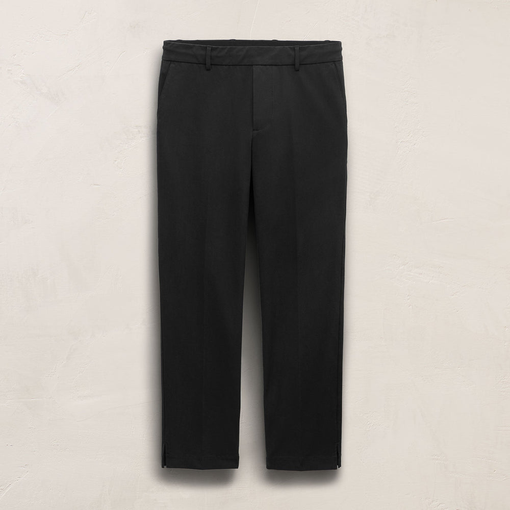 Straight Leg Golf Trouser in Black | James Perse Los Angeles