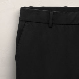 Straight Leg Golf Trouser in Black | James Perse Los Angeles