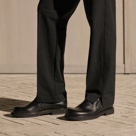 Straight Leg Golf Trouser - Black