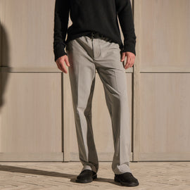 Straight Leg Golf Trouser - Dove