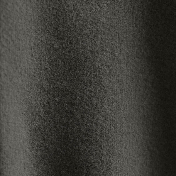 Wool Jersey Zip Front Funnel Neck in Mid Grey/Black | James Perse Los Angeles