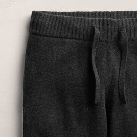 Spun Cashmere Track Pant in Carbon/Smoke | James Perse Los Angeles