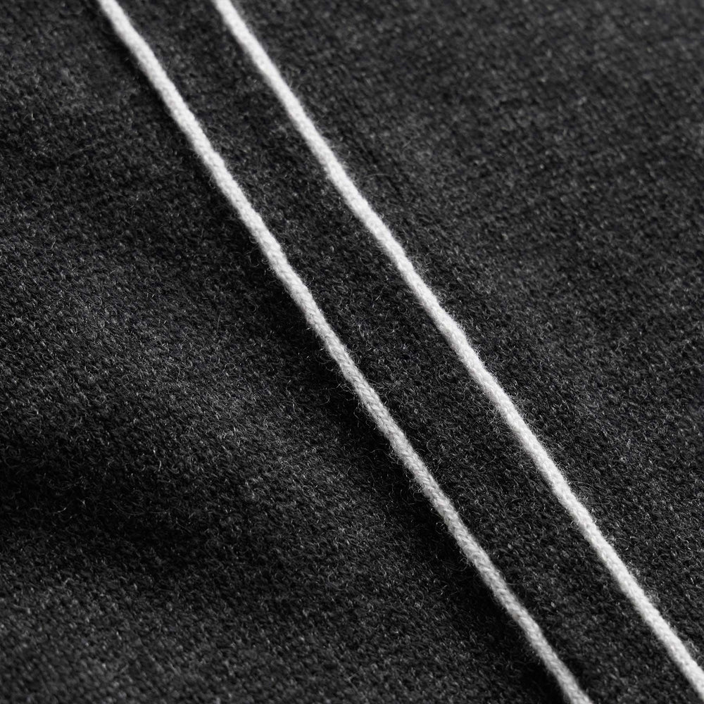 Spun Cashmere Track Pant in Carbon/Smoke | James Perse Los Angeles