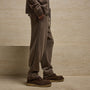 Italian Spun Cashmere Track Pa in Mid Brown/Kona | James Perse Los Angeles