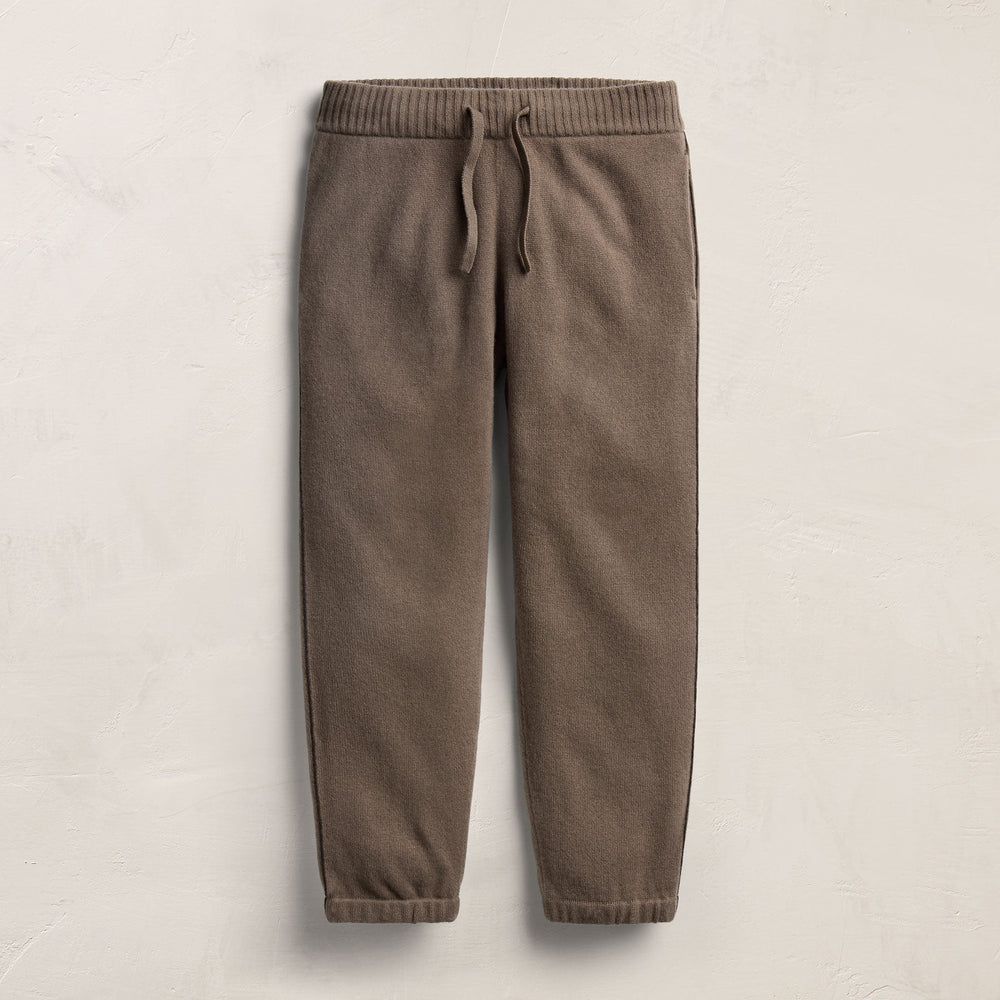 Spun Cashmere Track Pant in Mid Brown/Kona | James Perse Los Angeles