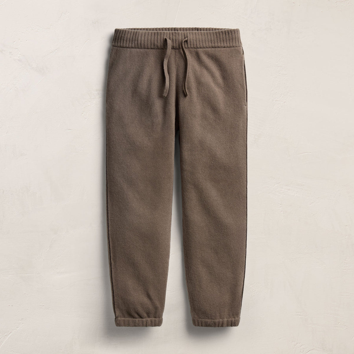 Spun Cashmere Track Pant in Mid Brown/Kona | James Perse Los Angeles