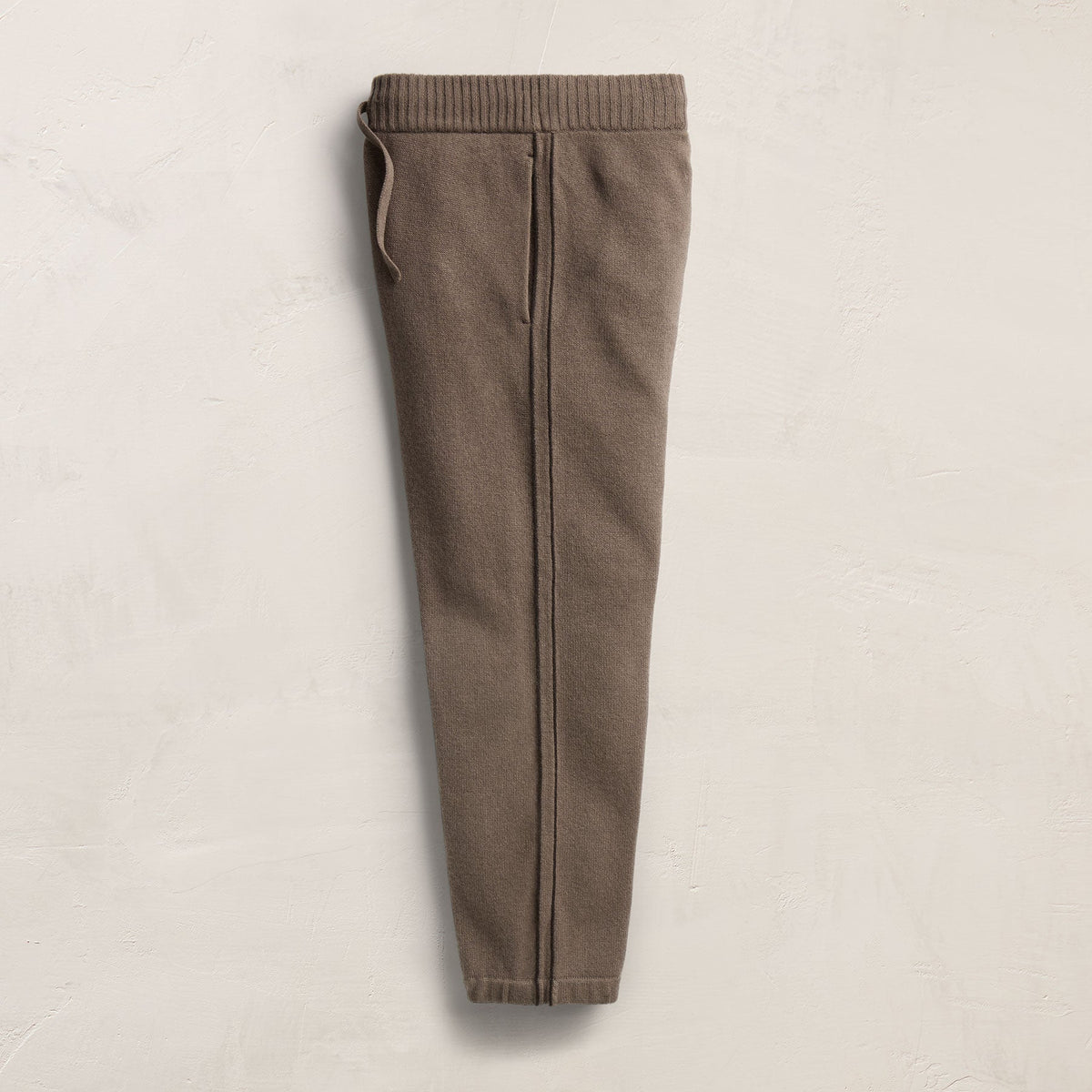 Spun Cashmere Track Pant in Mid Brown/Kona | James Perse Los Angeles