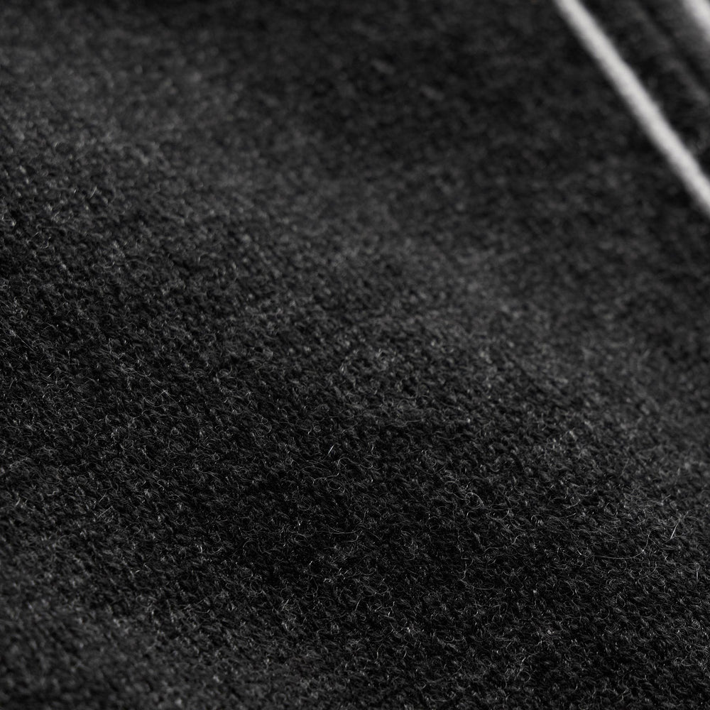 Spun Cashmere Track Jacket in Carbon/Smoke | James Perse Los Angeles