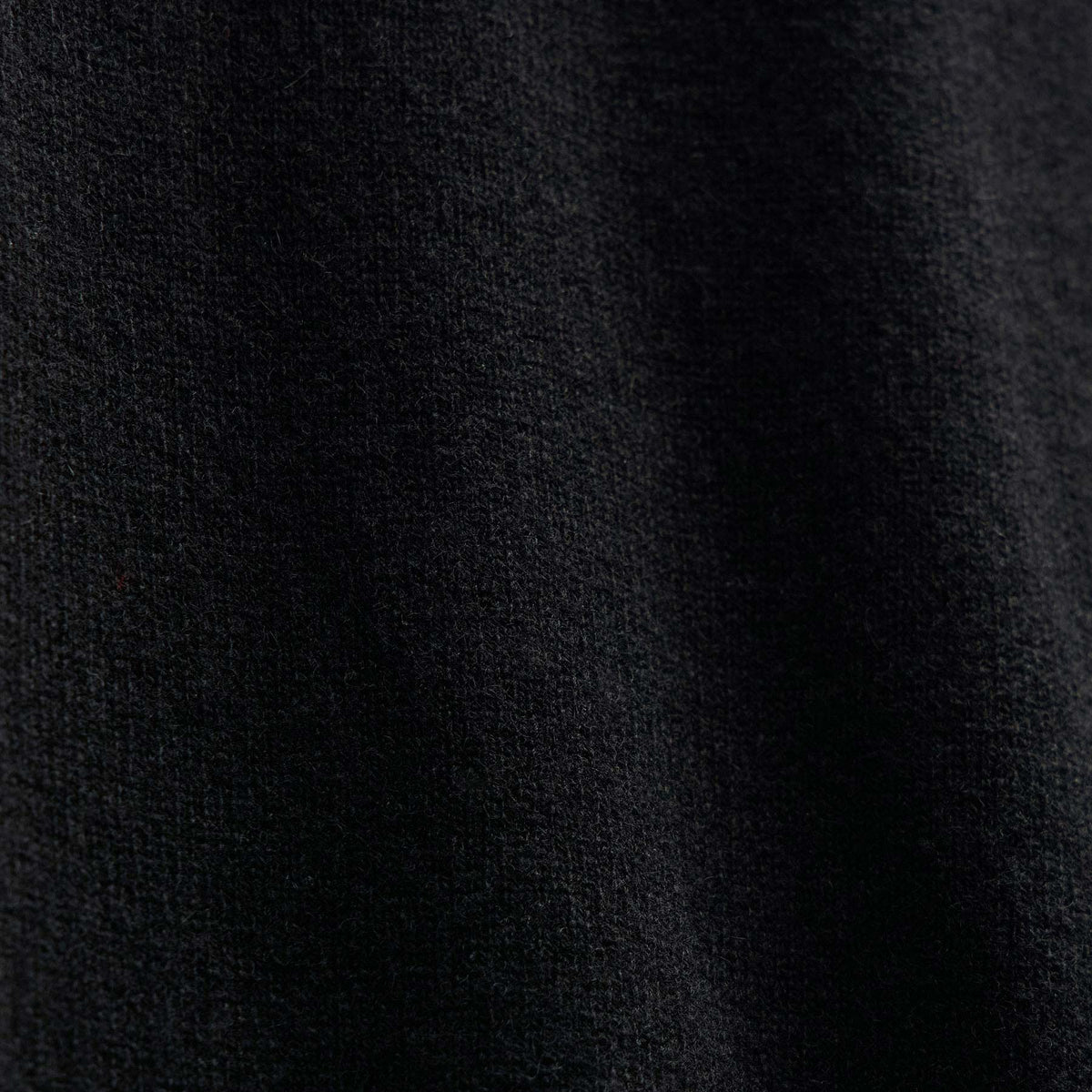 Italian Spun Cashmere Crew in Black/Anthracite | James Perse Los Angeles