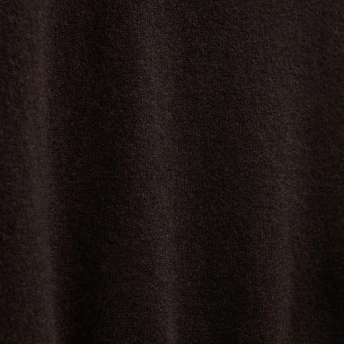 Contrast Trim Cashmere Crew in Kona/Black | James Perse Los Angeles