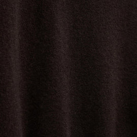 Contrast Trim Cashmere Crew in Kona/Black | James Perse Los Angeles FLAT