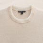 Italian Spun Cashmere Crew in Stucco/Ivory | James Perse Los Angeles