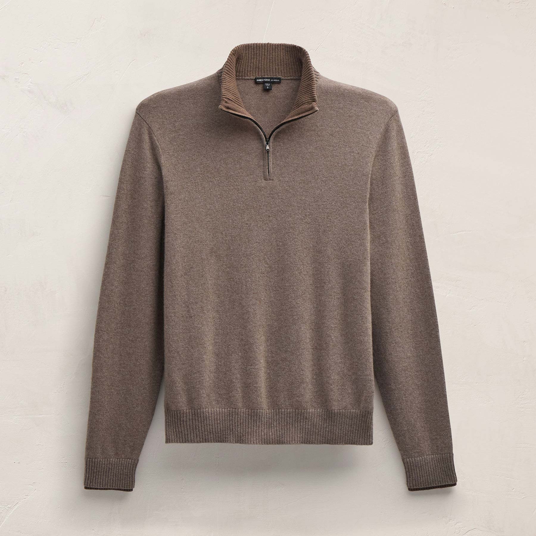 Half Zip Cashmere Funnel Neck from James Perse - $695