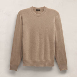 Italian Spun Cashmere Sweater in Coffee | James Perse Los Angeles FLAT