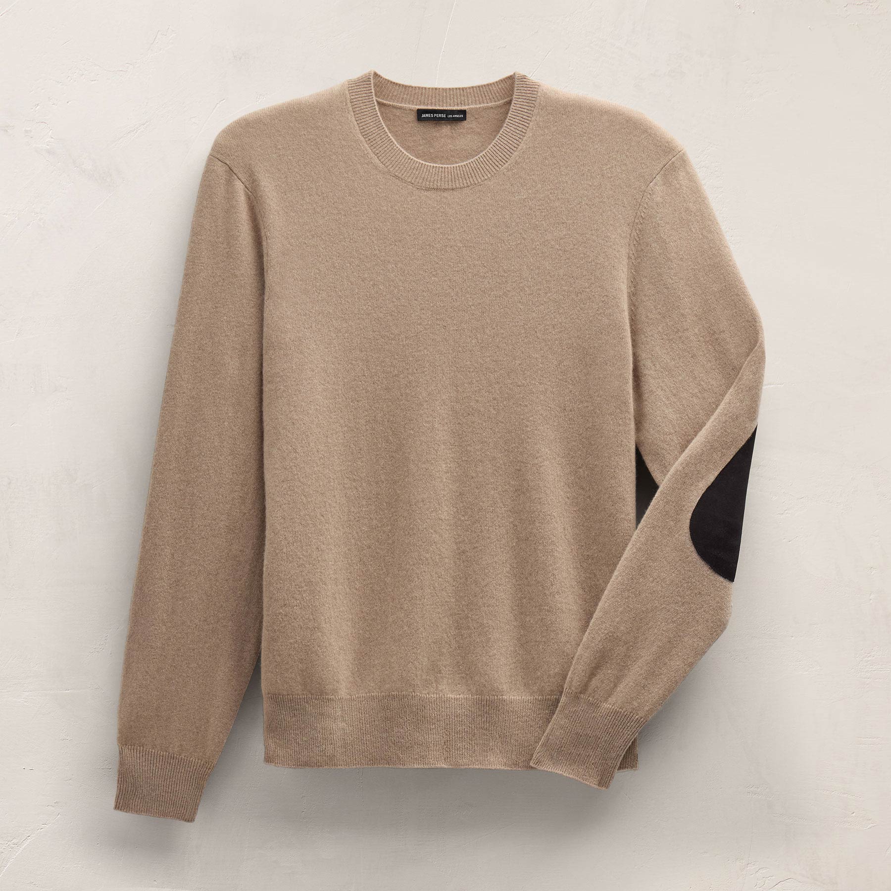 Italian Spun Cashmere Sweater in Coffee | James Perse Los Angeles FLAT