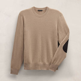 Italian Spun Cashmere Sweater in Coffee | James Perse Los Angeles FLAT