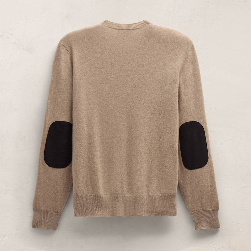 Italian Spun Cashmere Sweater in Coffee | James Perse Los Angeles FLAT