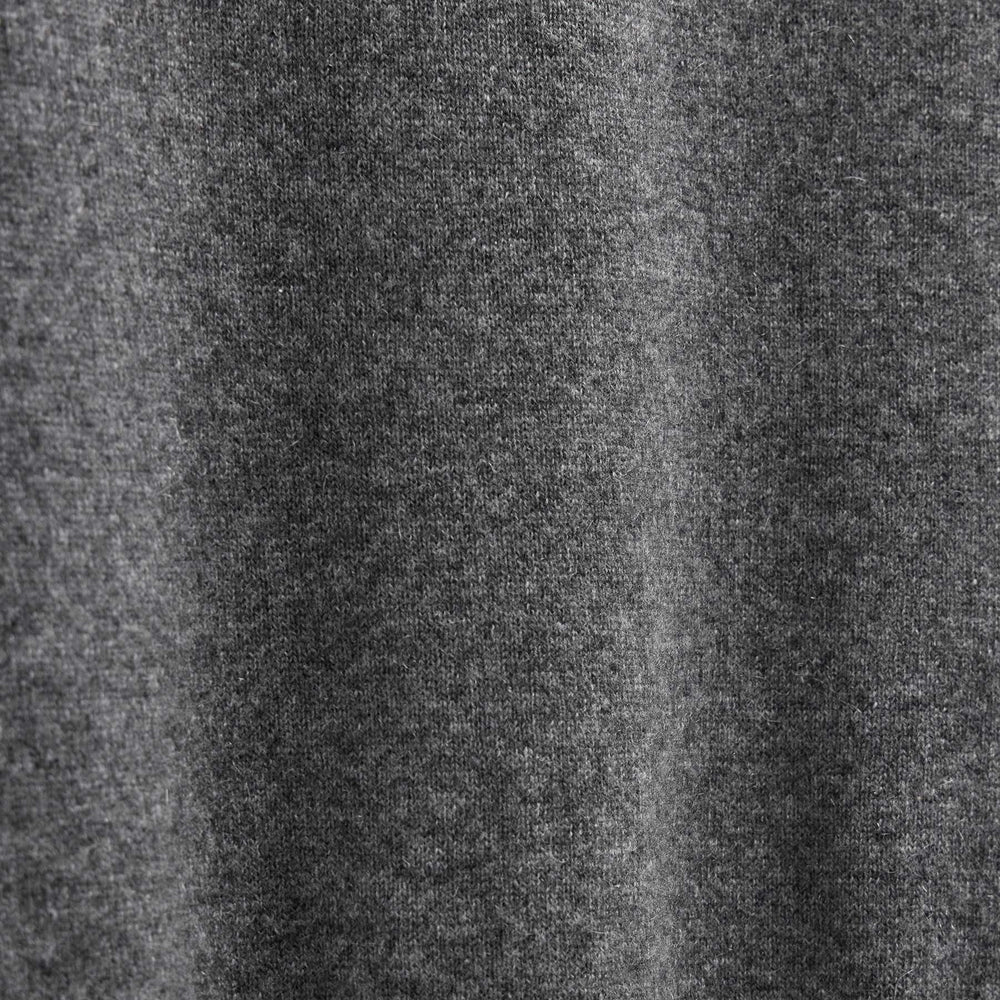 Italian Spun Cashmere Sweater in Mid Grey | James Perse Los Angeles FLAT