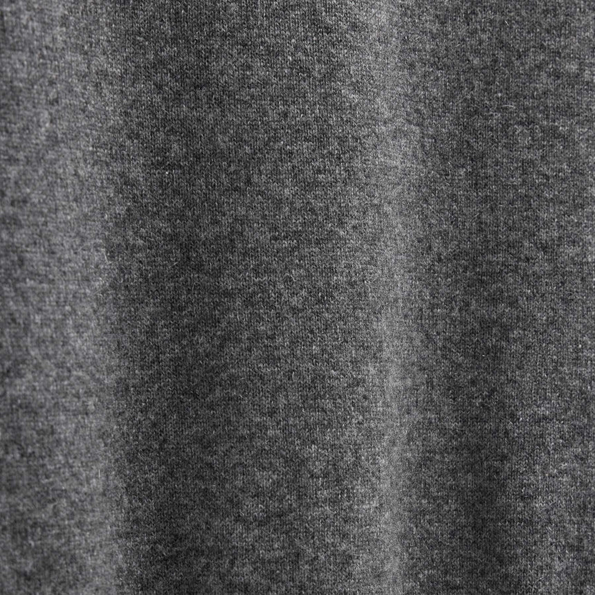Italian Spun Cashmere Sweater in Mid Grey | James Perse Los Angeles FLAT
