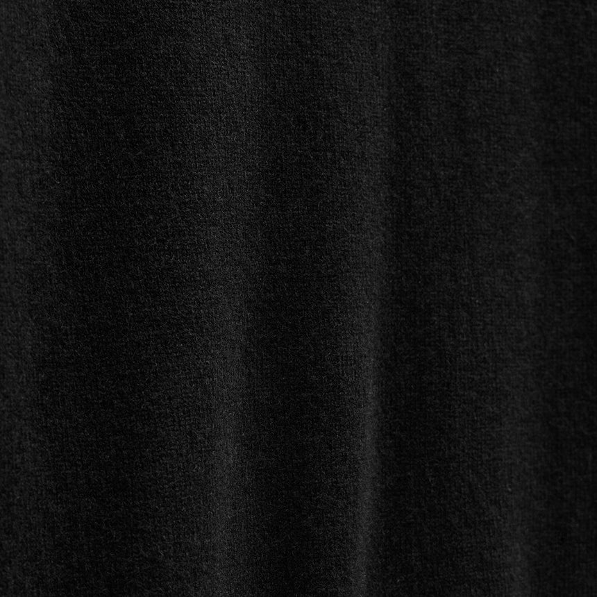 Italian Spun Cashmere Hoodie in Black | James Perse Los Angeles FLAT