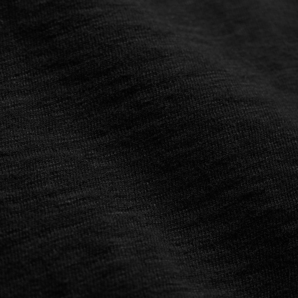 Slub Short Sleeve in Black | James Perse Los Angeles