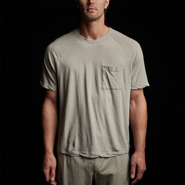 Linen Palm Tee in Silt | James Perse Los Angeles