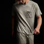 Linen Palm Tee in Silt | James Perse Los Angeles
