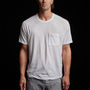 Linen Palm Tee in White | James Perse Los Angeles