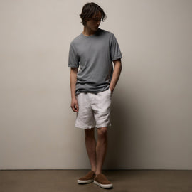 Slub Jersey Short Sleeve Crew in Ore Pigment | James Perse Los Angeles