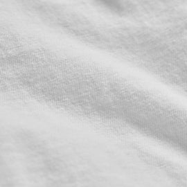 Slub Jersey Short Sleeve Crew in White | James Perse Los Angeles