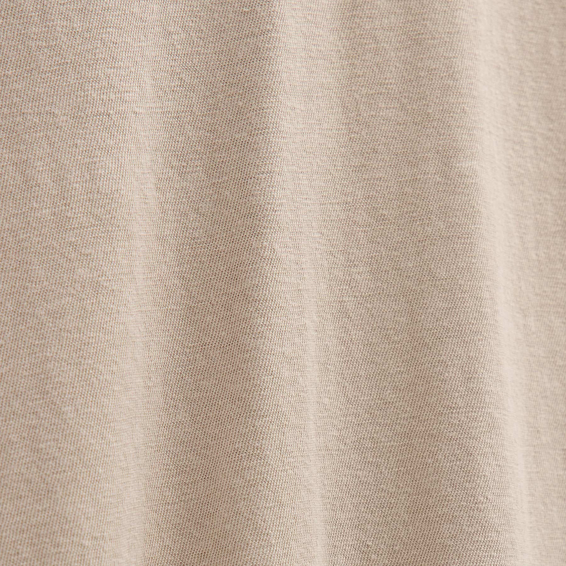 Slub Jersey Long Sleeve Henley in Stone Pigment | James Perse Los Angeles